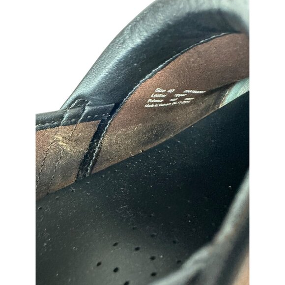 Dansko Professional Antique Brown/Black Leather Clogs Size 40 Brown 206-780202 - Picture 7 of 13